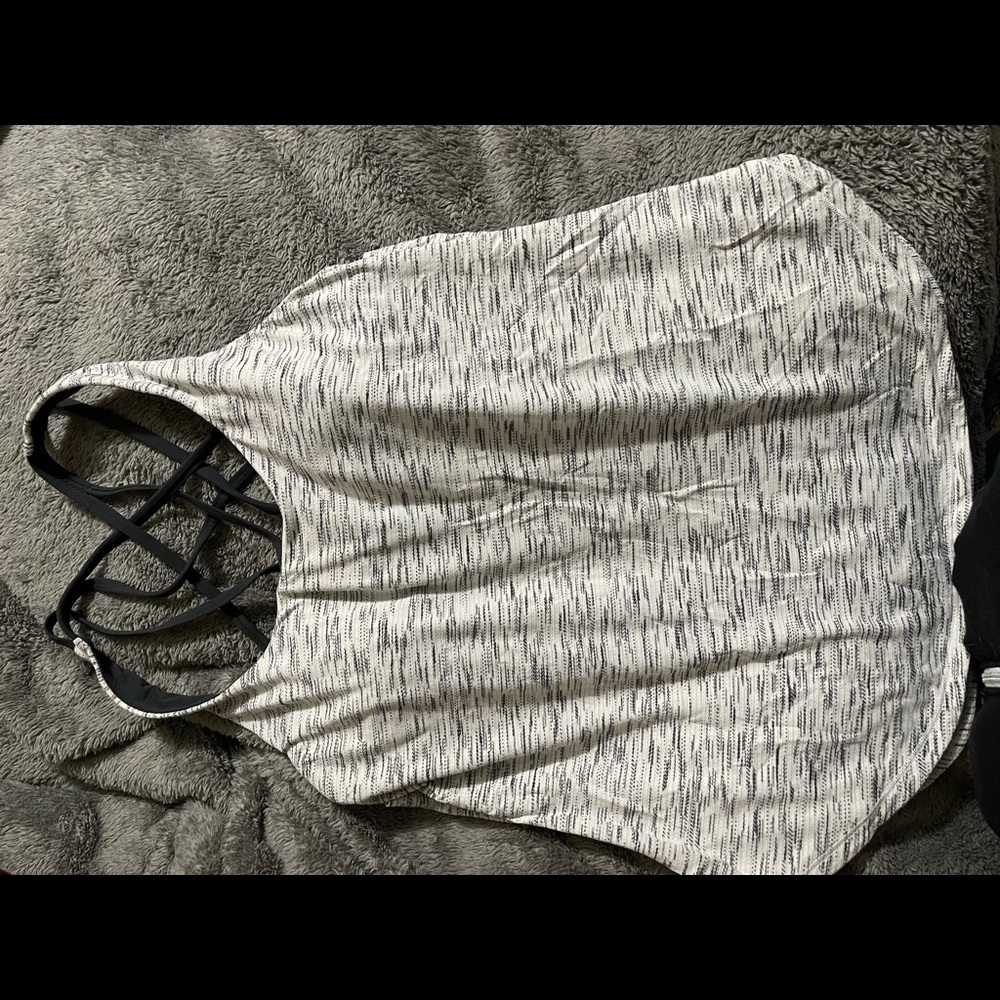 Size 10 Lululemon Moment to Movement two in one tank top